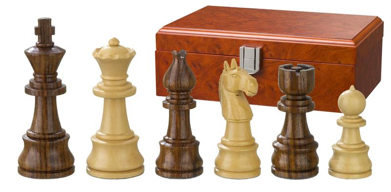 Schachfiguren Theoderich, Königshöhe 95 mm