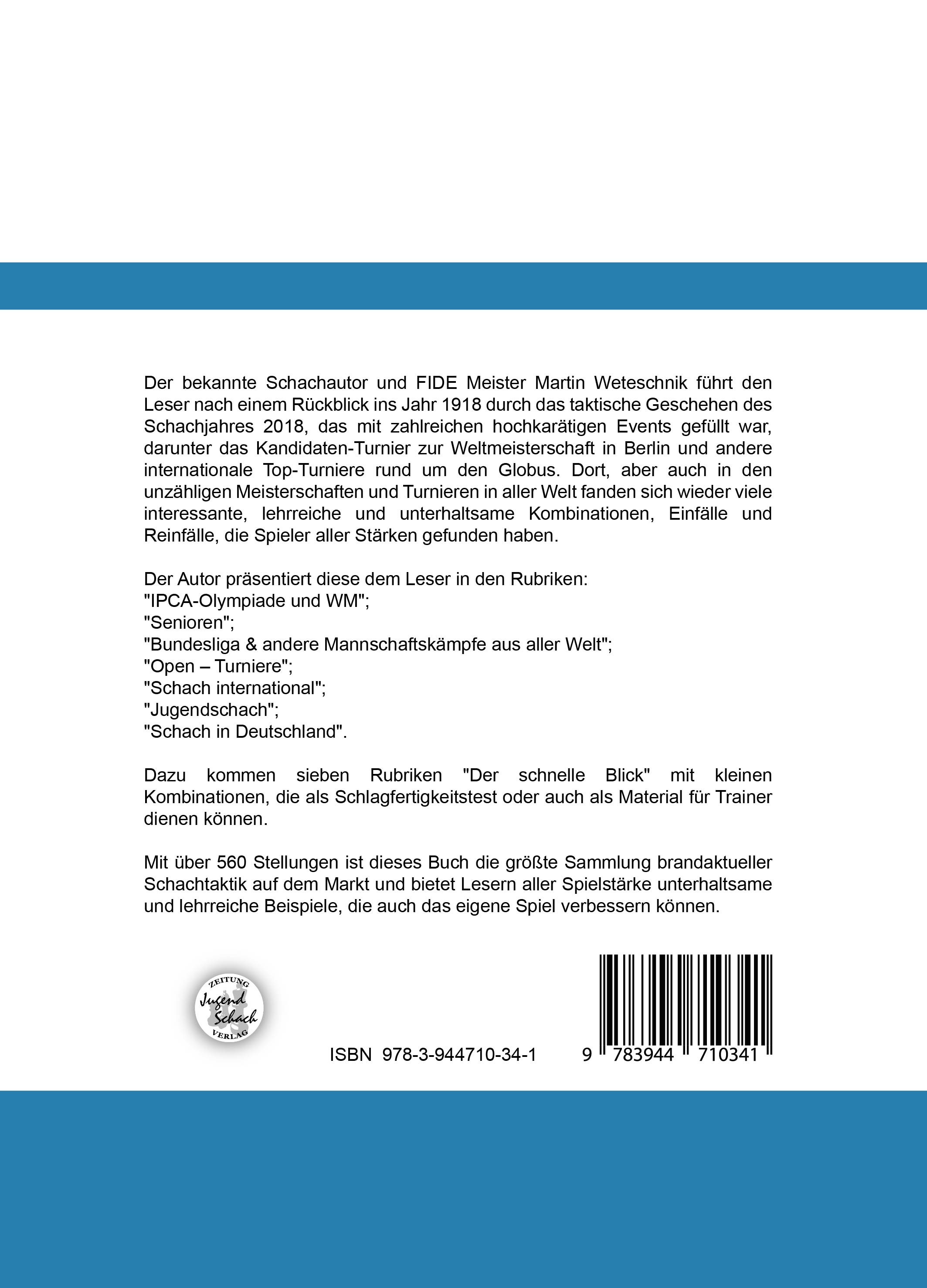 Schachtaktik - Jahrbuch 2019