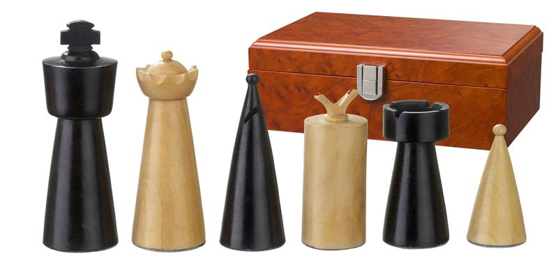 Schachfiguren Domitian, Königshöhe 90 mm