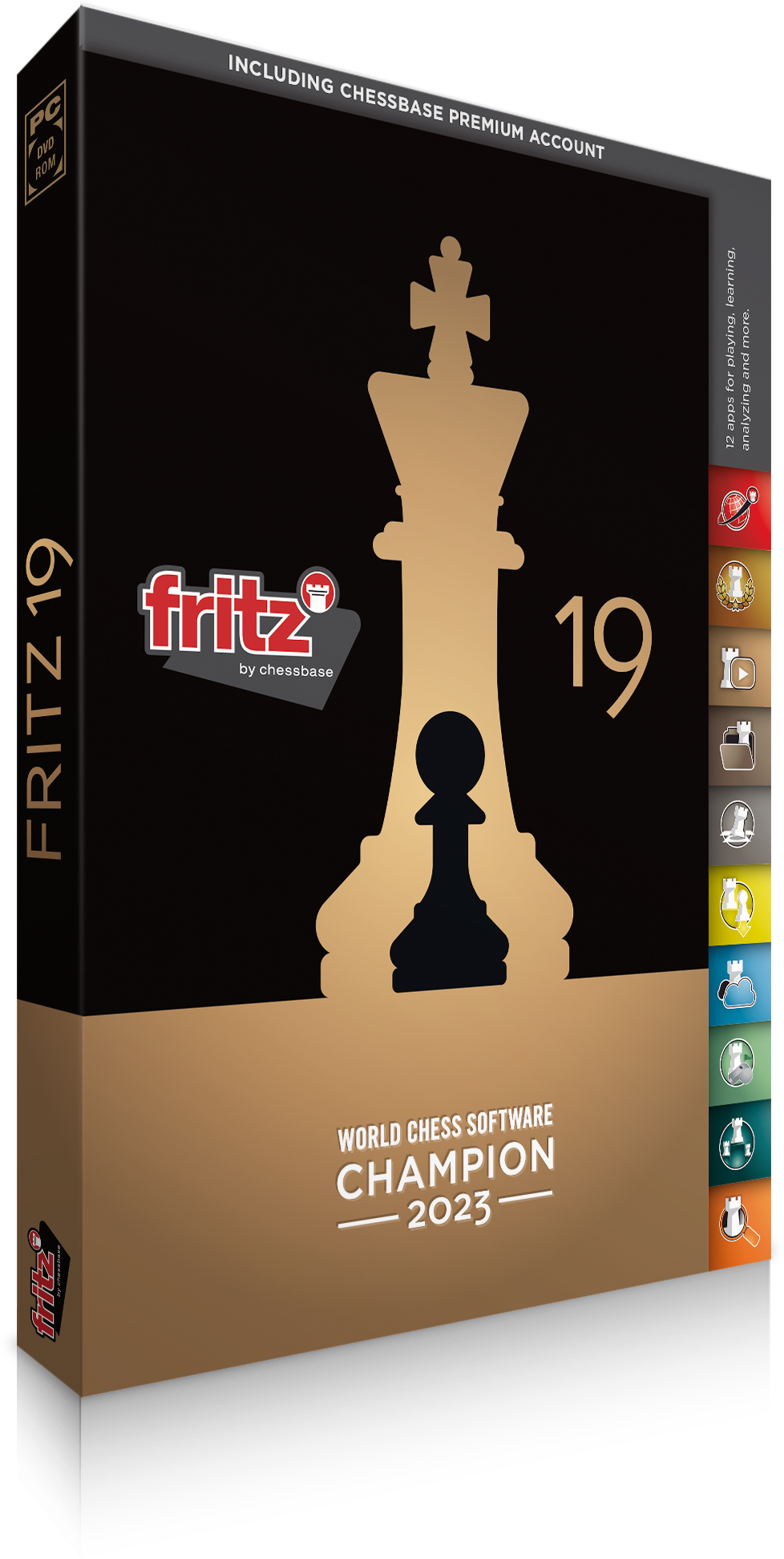 Fritz 19 Schachsoftware-Weltmeister 2023 (Download)
