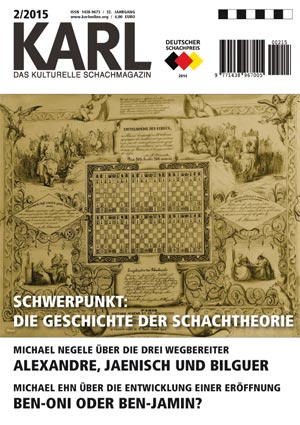 KARL - Die Kulturelle Schachzeitung Jahresabonnement (4 Hefte)