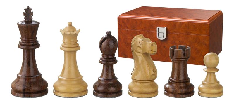 Schachfiguren-Tutenchamun-95-mm Schachfiguren Tutenchamun, Königshöhe 95 mm